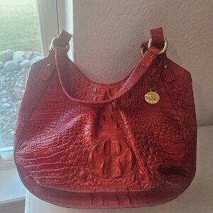 NWOT Brahmin Mini-Tote in Poppy Melbourne All the Features!